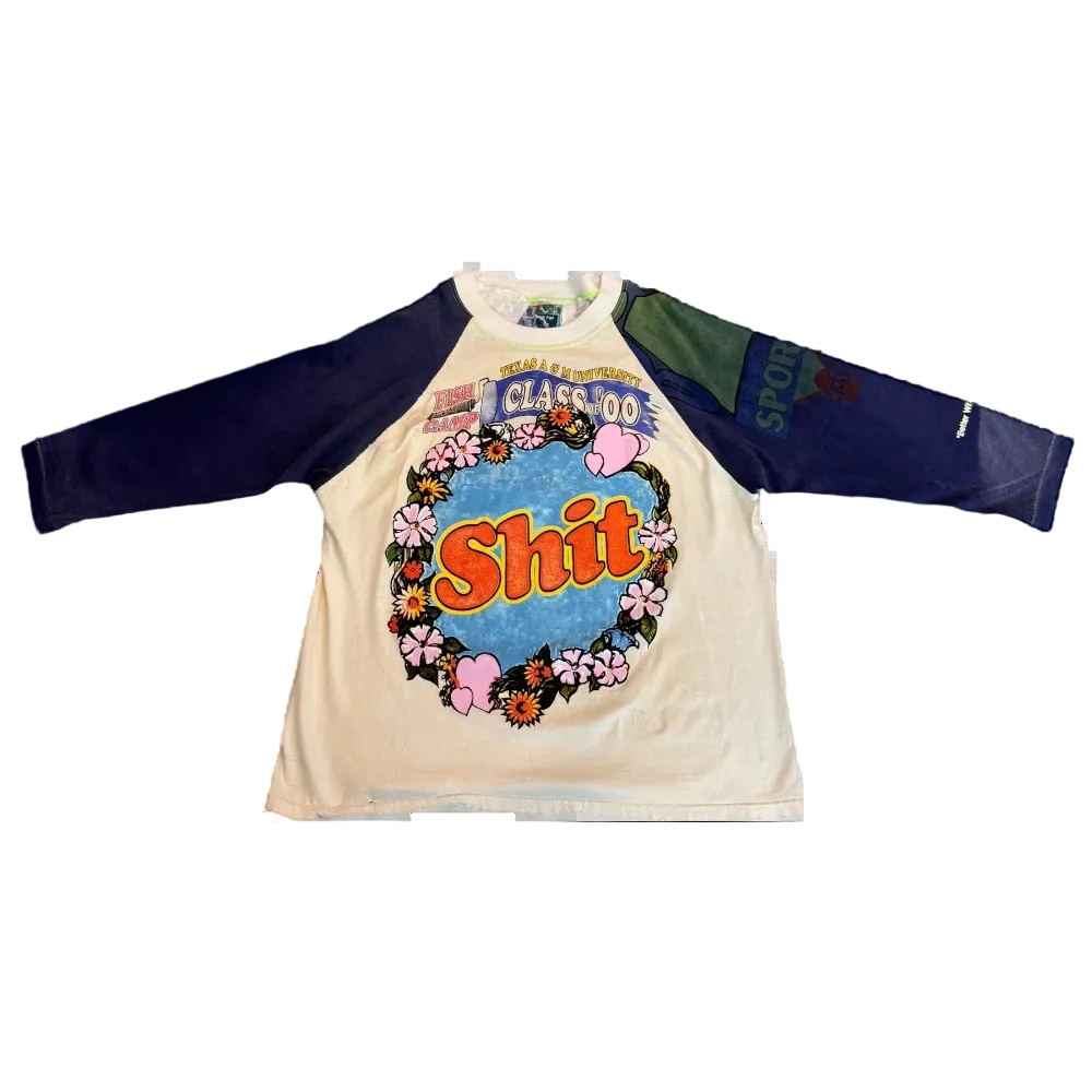 Shit Fuck - Raglan Tee