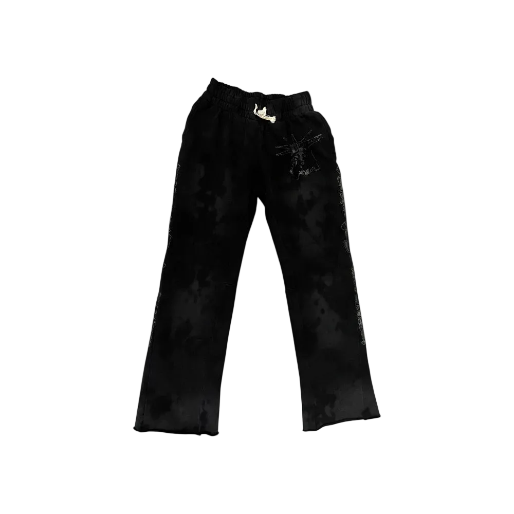 Black Flare Sweatpants