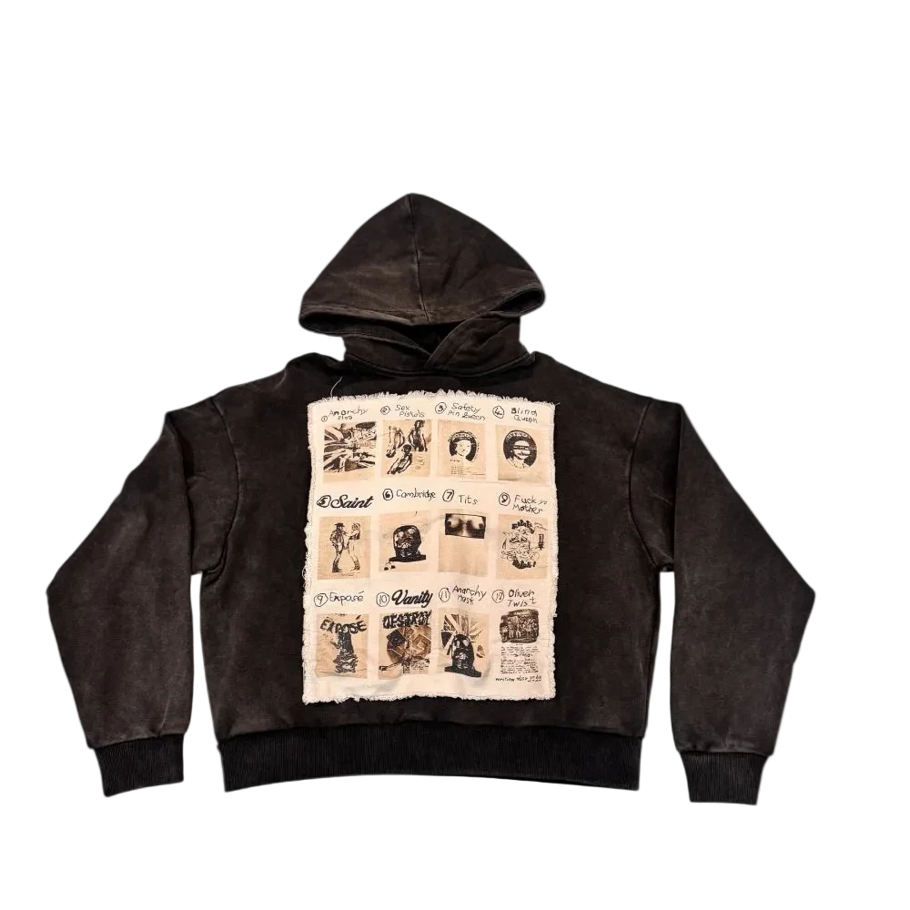 Collage Patch Hoodie