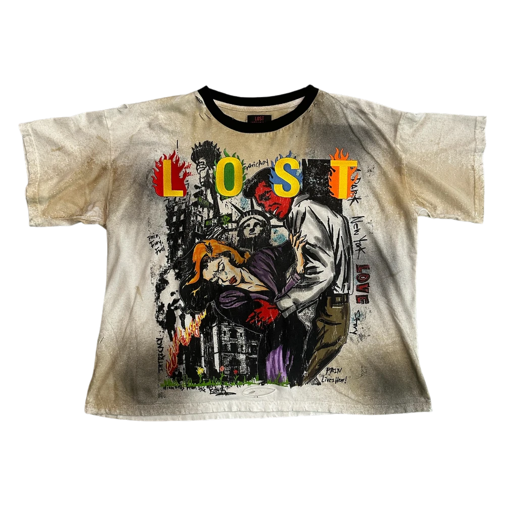 Expensive Embroidered Patch Off White Tee