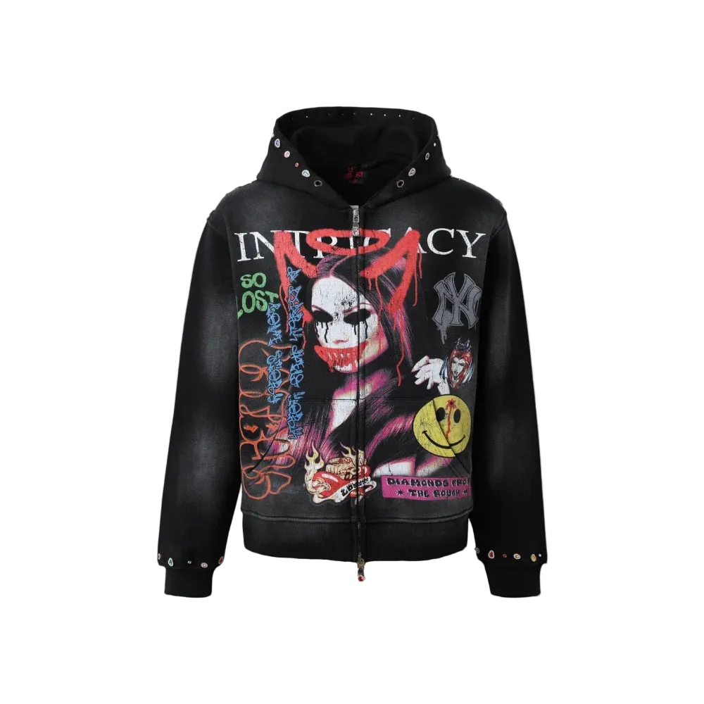 Front Page Mag Zip-Up Hoodie