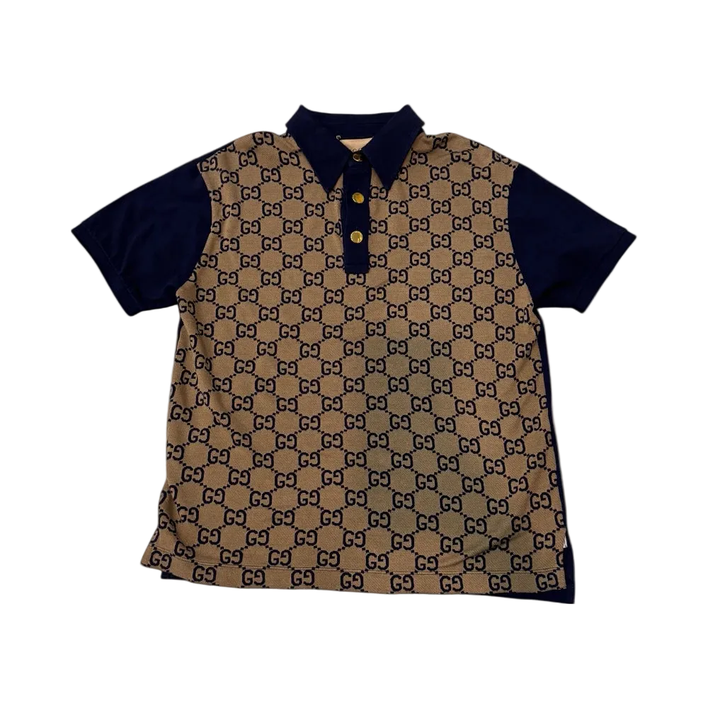 Monogram Collared Shirt