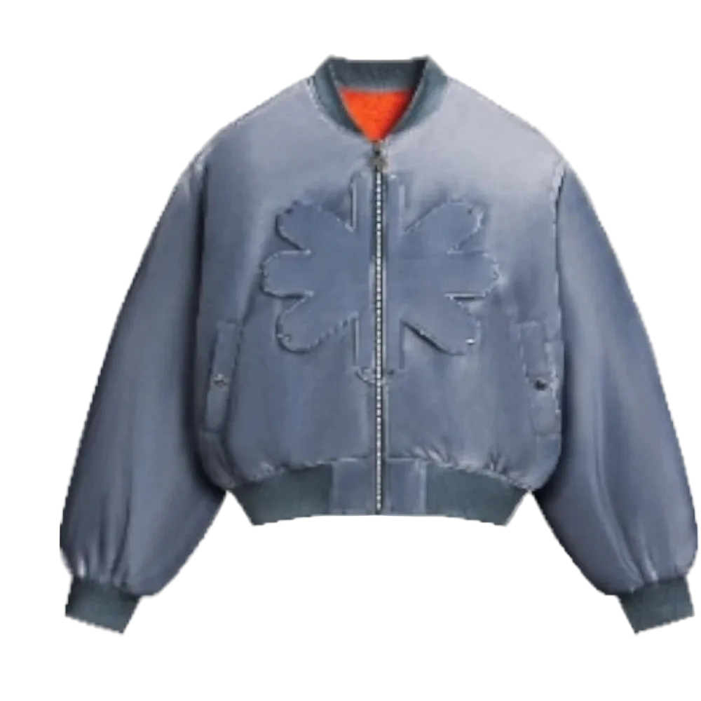 Reversible Detached Seafoam Bomber