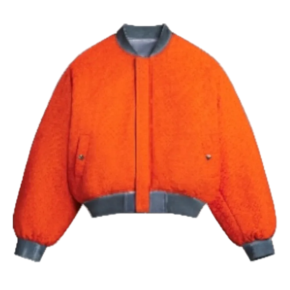 Reversible Detached Seafoam Bomber