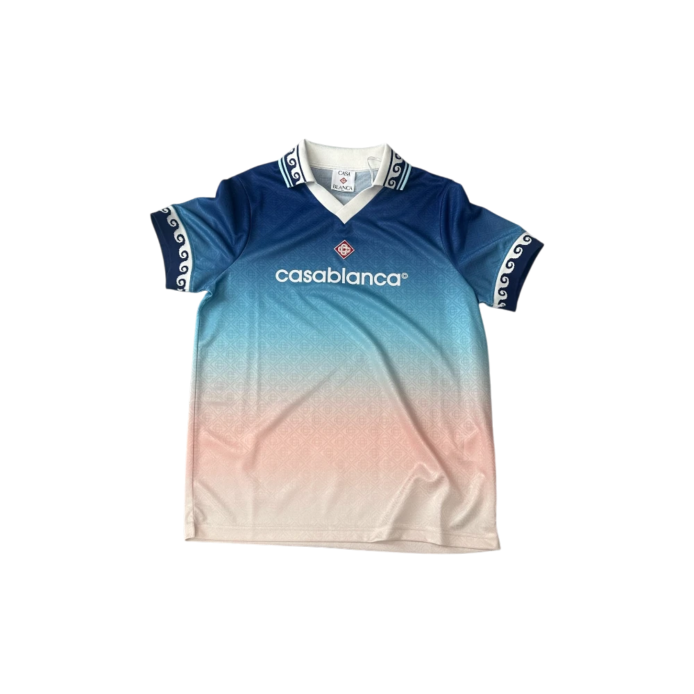 Wave Gradient Tennis Polo Shirt