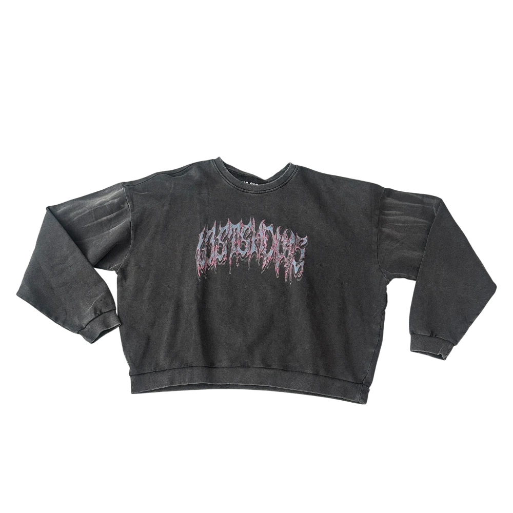 Script Crewneck Sweater