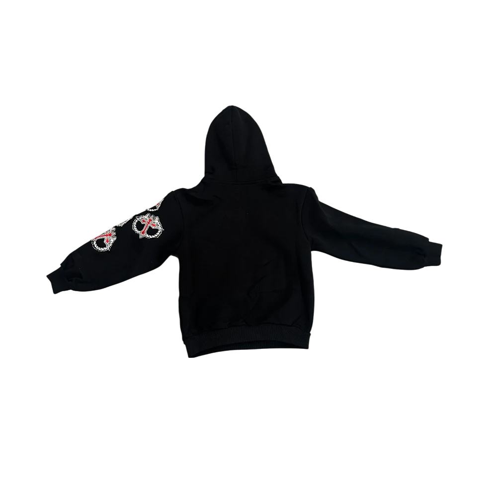 Black & Red MITT Hoodie