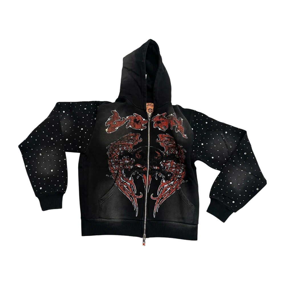 Evil Wing Zip-Up Hoodie