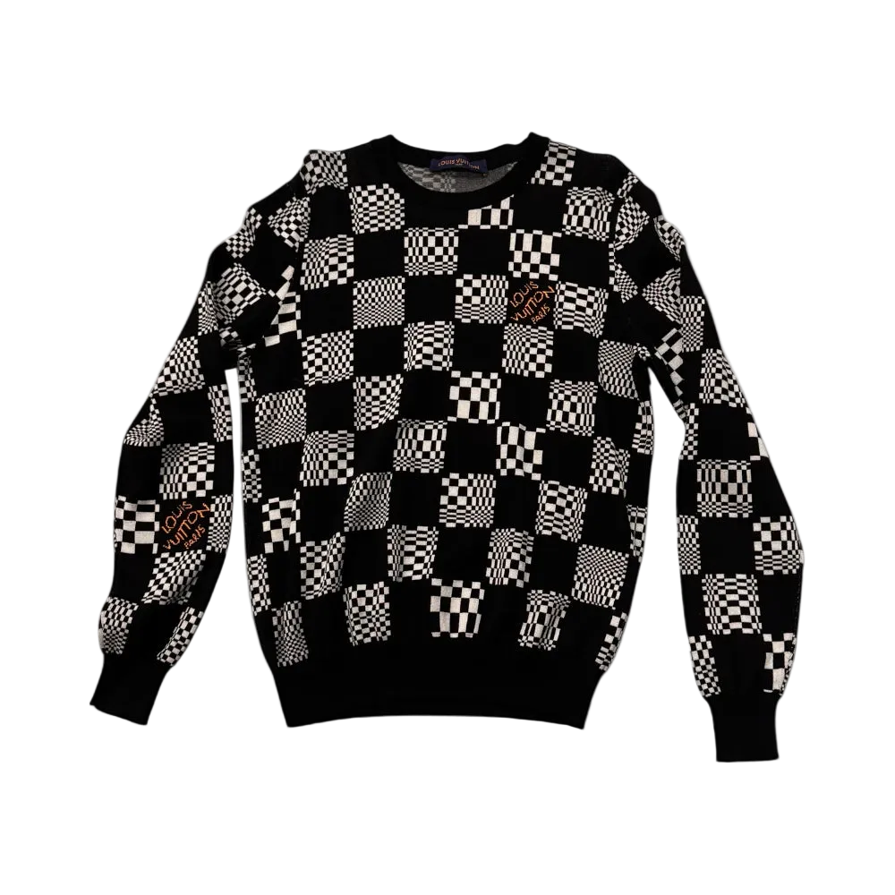 Checkered Longsleeve Sweater