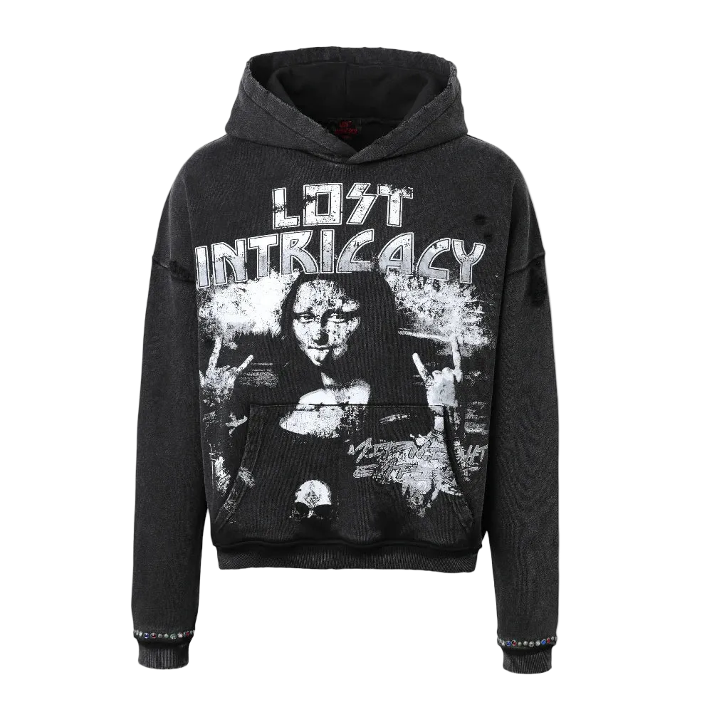 Lost Lisa Rhinestone Hoodie