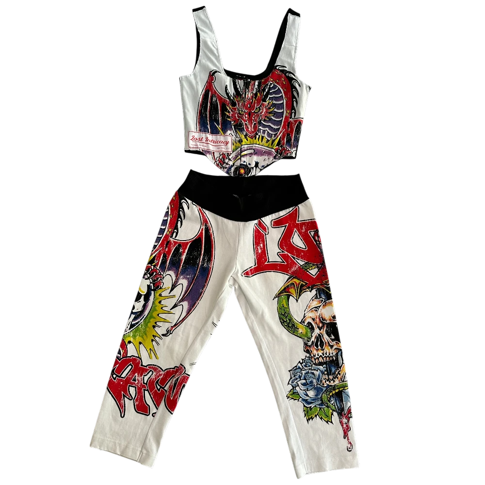 Lost Corset & Carpri Set