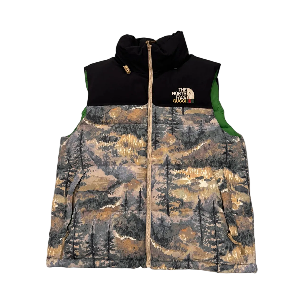 Gucci x North Face Forest Camo Vest