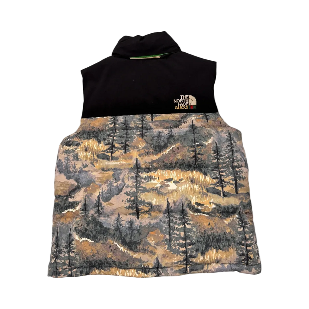 Gucci x North Face Forest Camo Vest