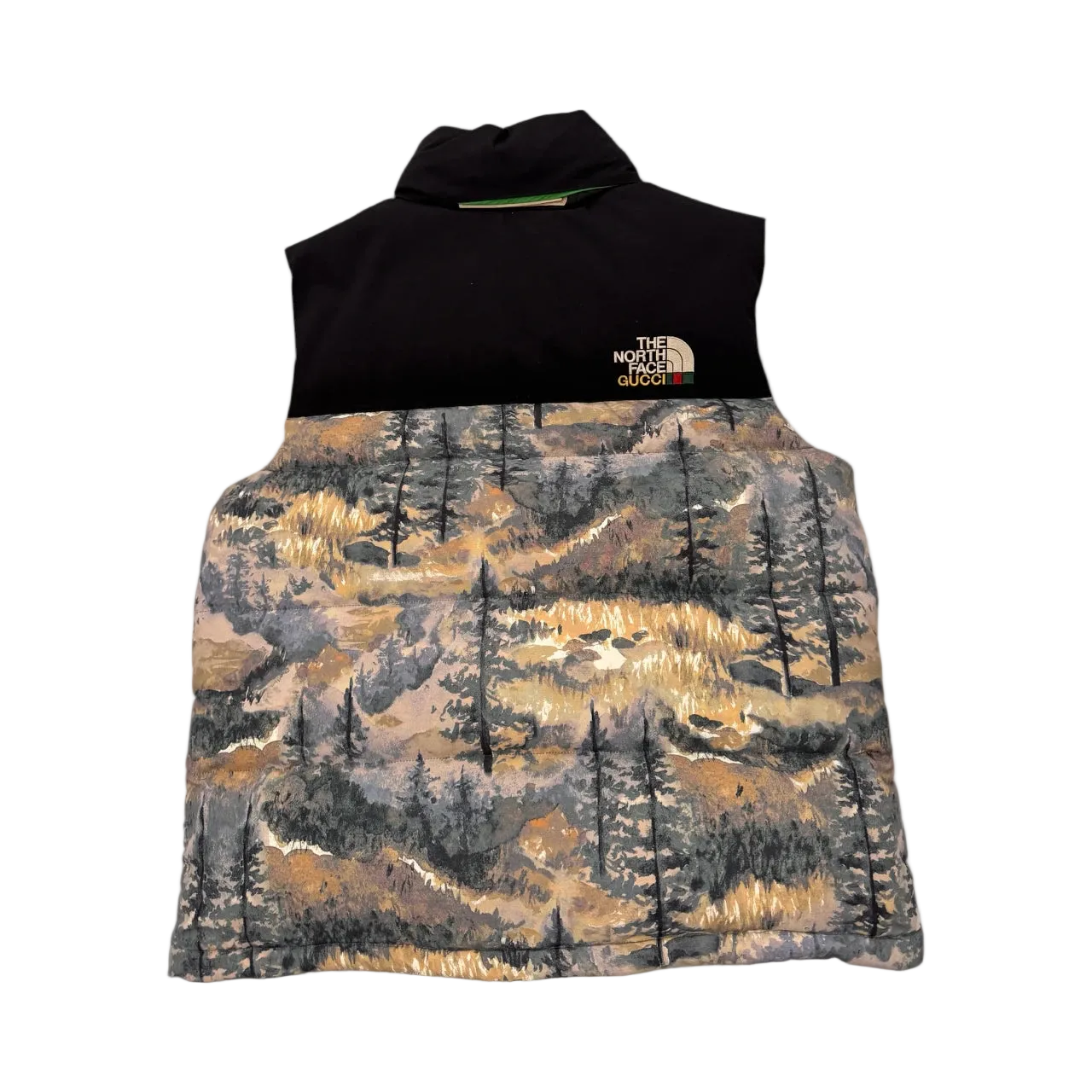 Gucci x North Face Forest Camo Vest