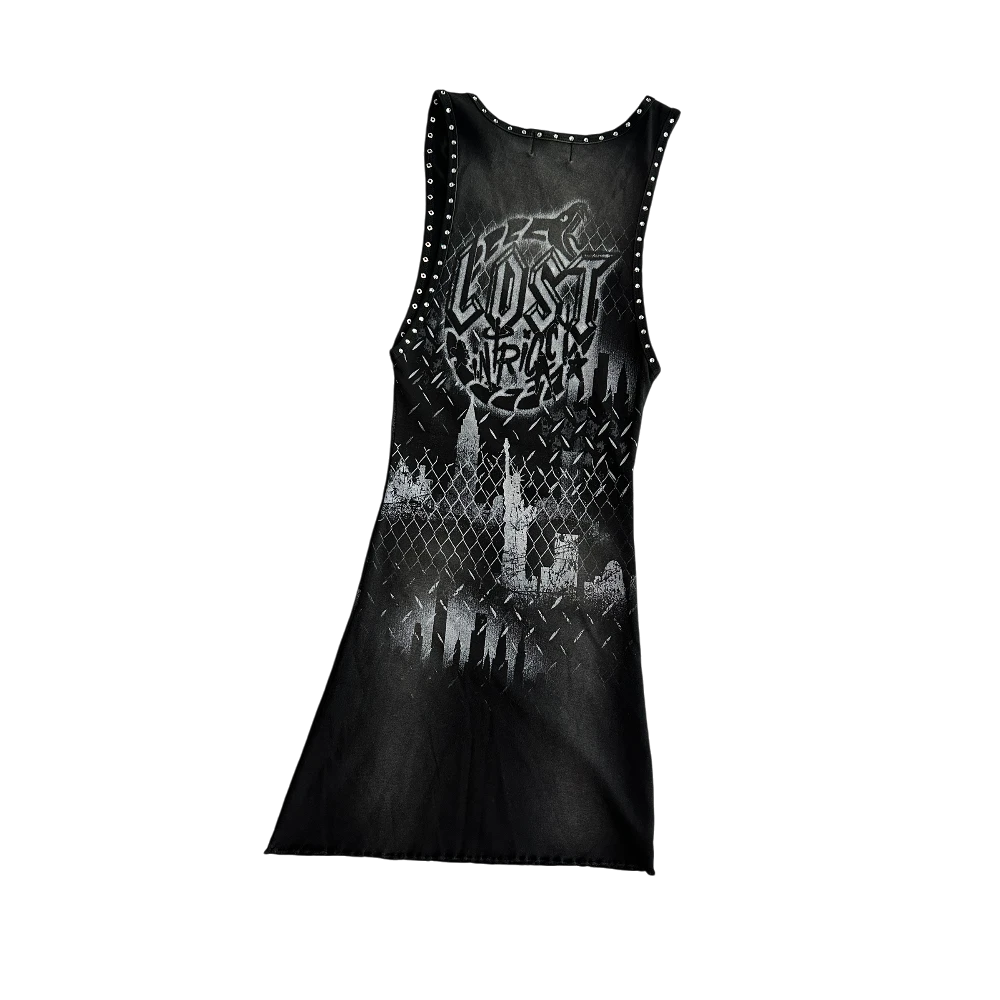 Black and White Shadowline Dress