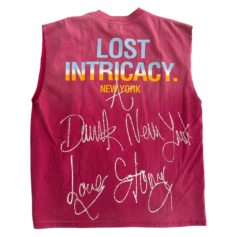 Bad Boys Pink Sleeveless Shirt