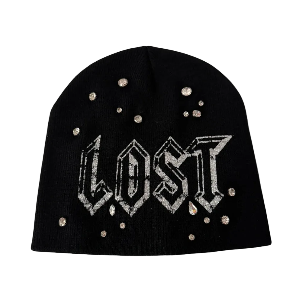 Rhinestone Beanie