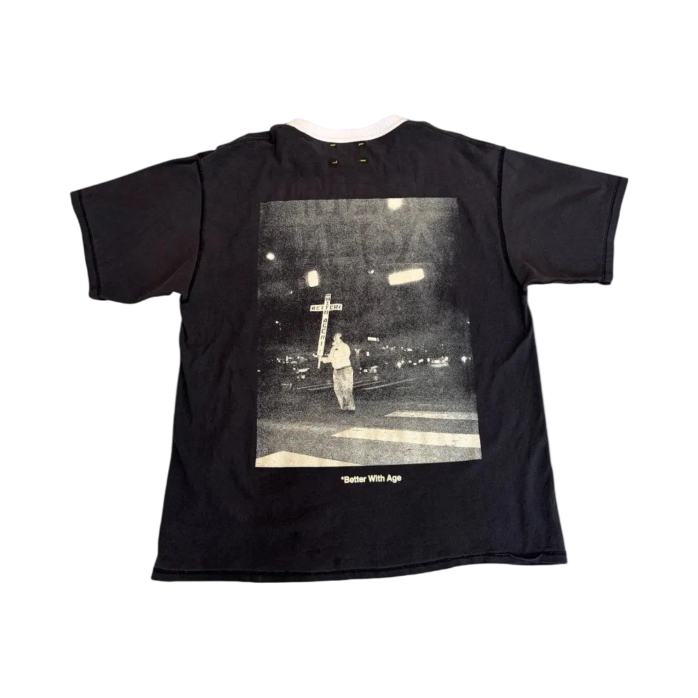 Black No Stylist Reversible T-Shirt