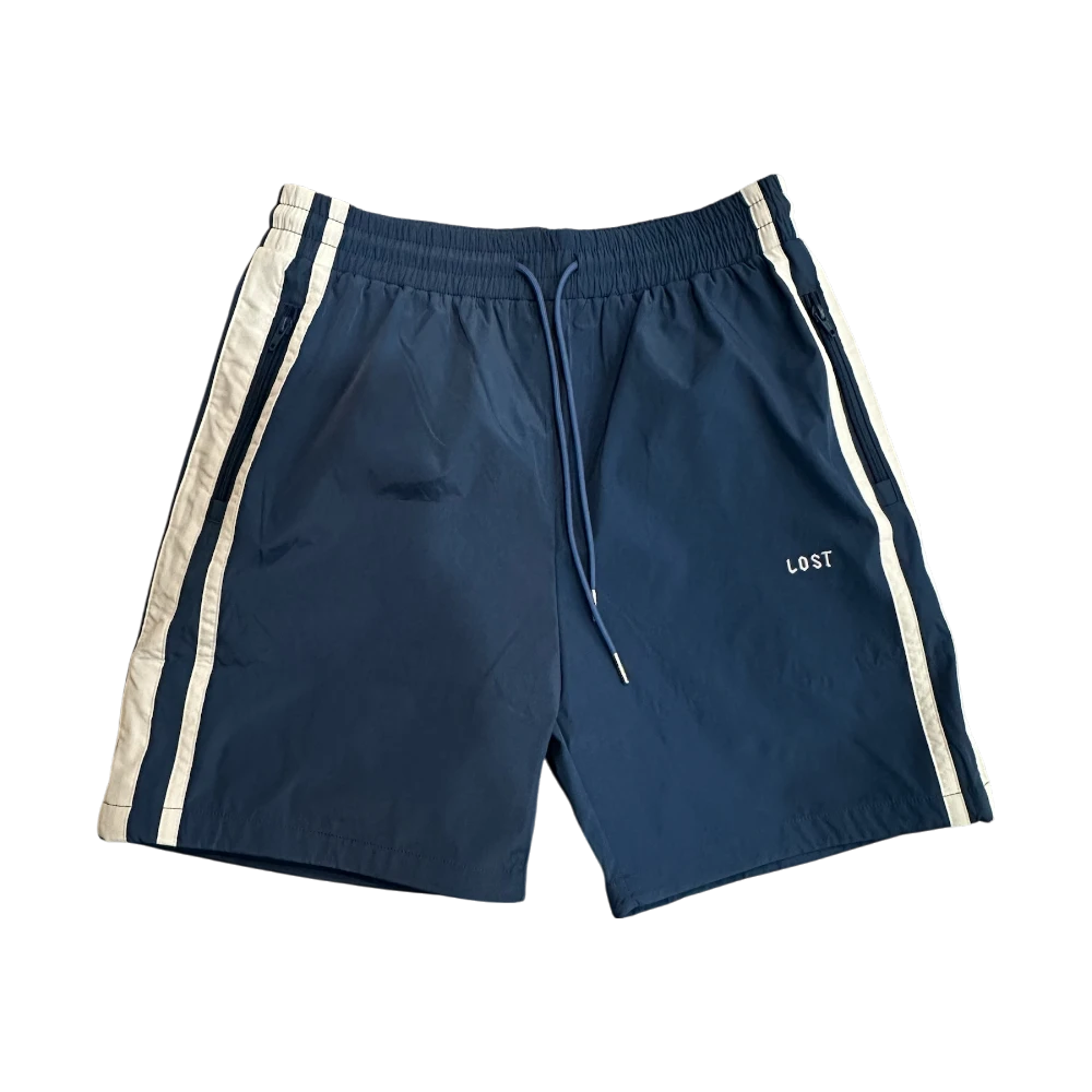 Blue Track Shorts