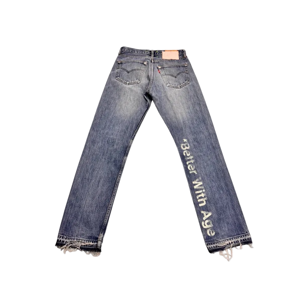 Light Wash Moniker Jeans