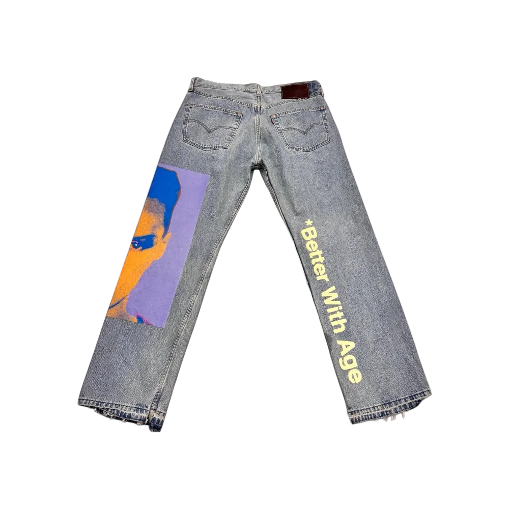 Light Wash Andy Warhol Jeans