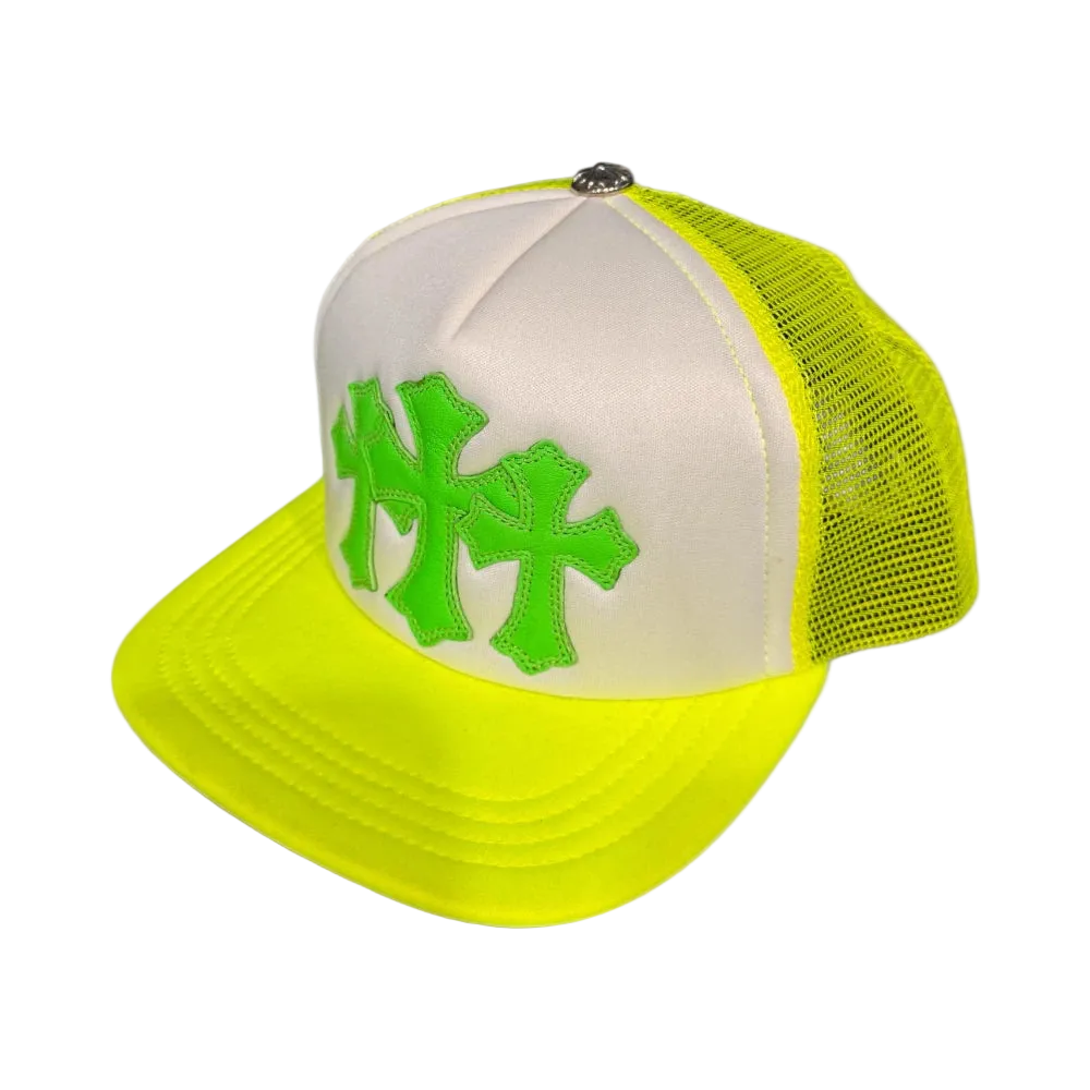 Cemetery Triple Cross Patch Trucker Hat