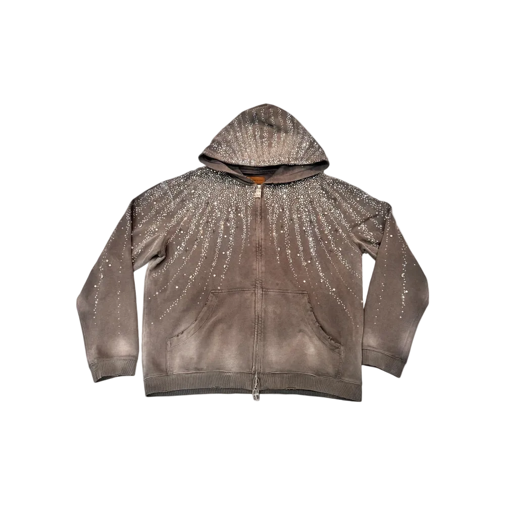 20K Diamond VVS Zip Up Hoodie
