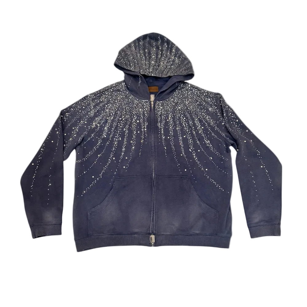 20K Diamond VVS Zip Up Hoodie
