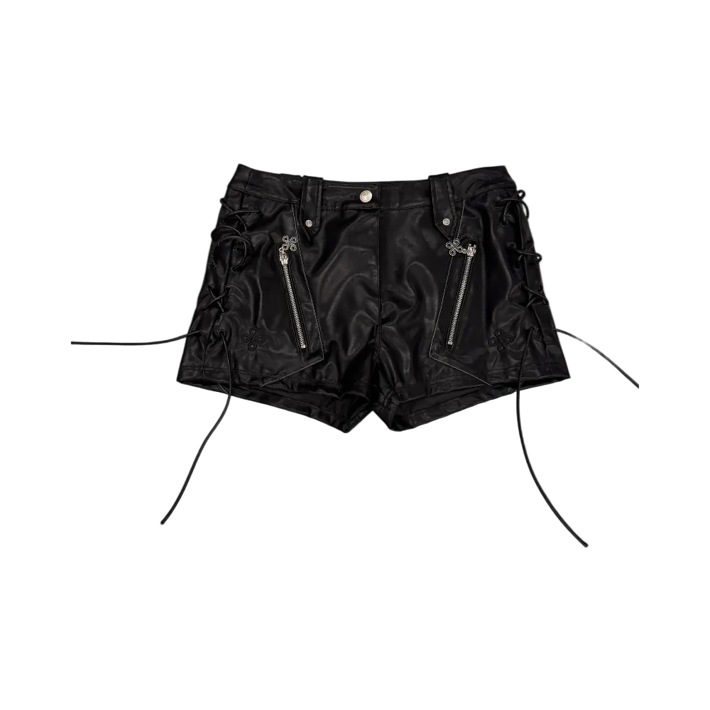 Leather Shorts