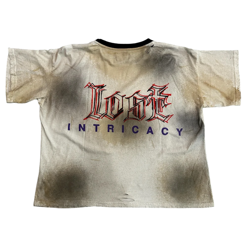 Expensive Embroidered Patch Off White Tee