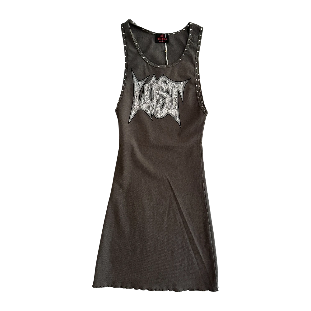 Grey Outline Dress