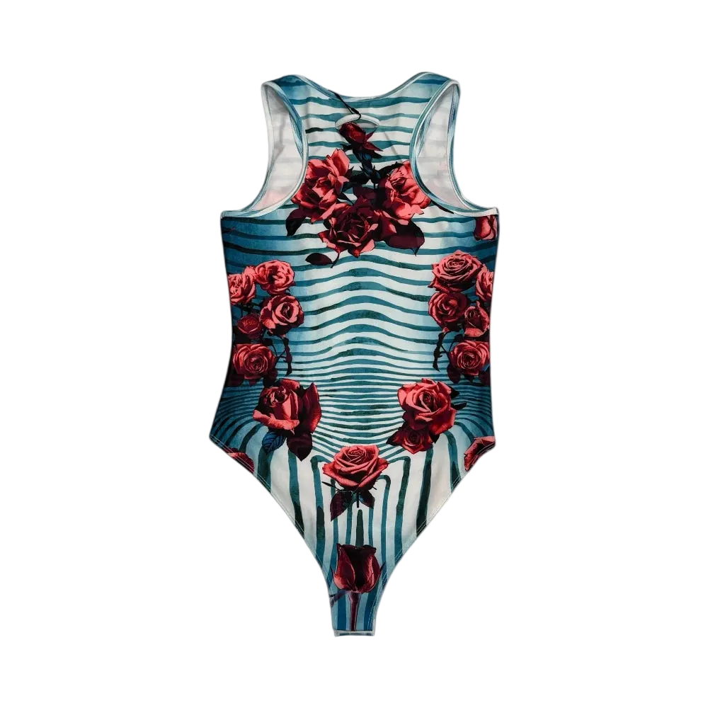 Body Morphing Flower Bodysuit