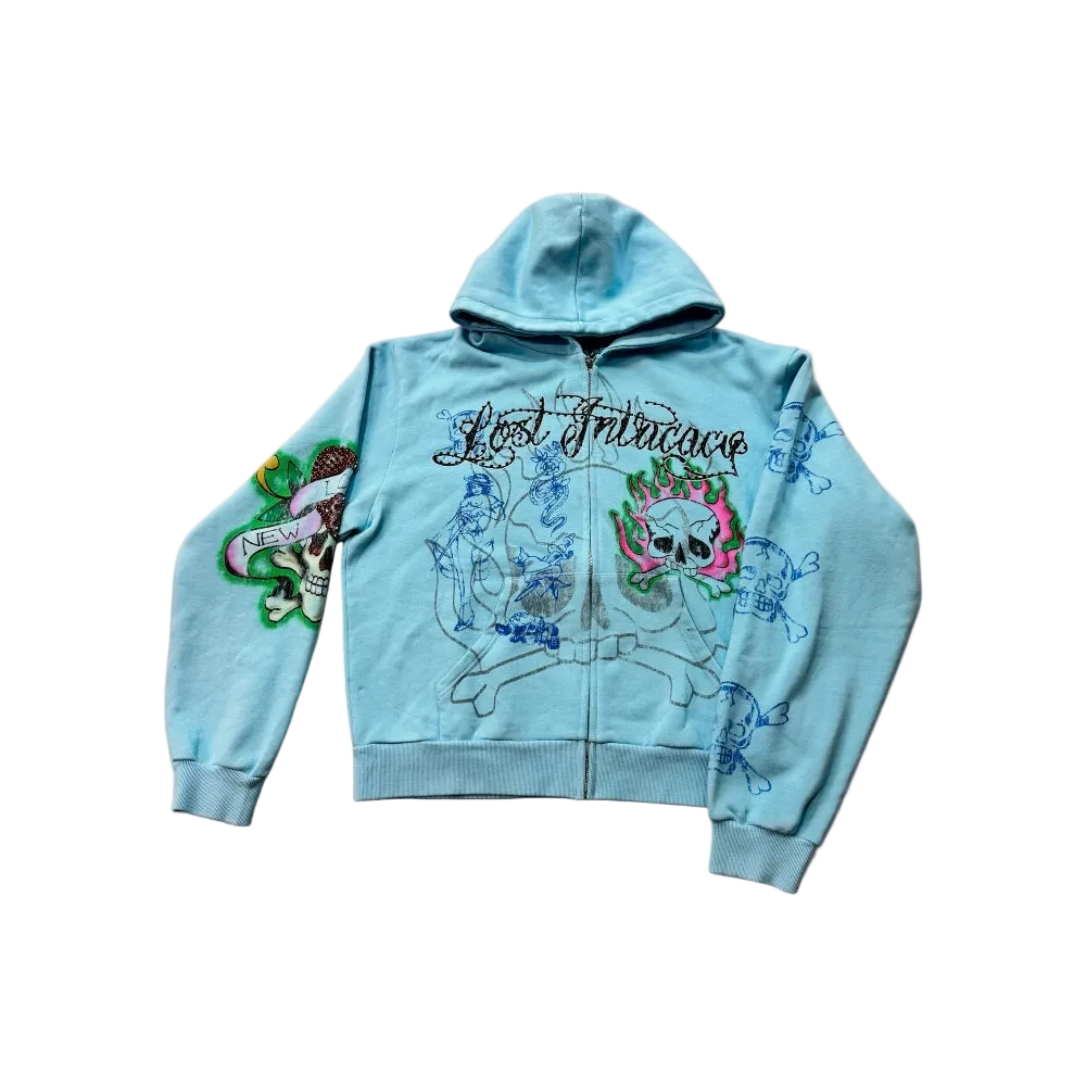 Ink & Bones Zip Up