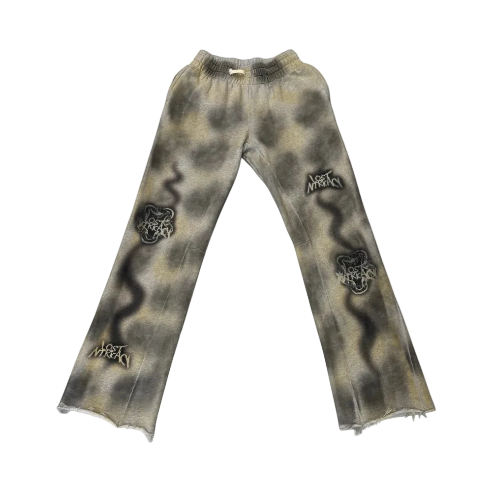 Grey Flare Pants