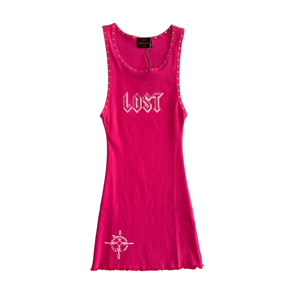 Hot Pink Core Icon Dress