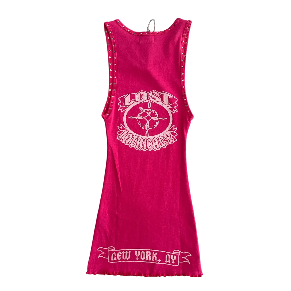 Hot Pink Core Icon Dress