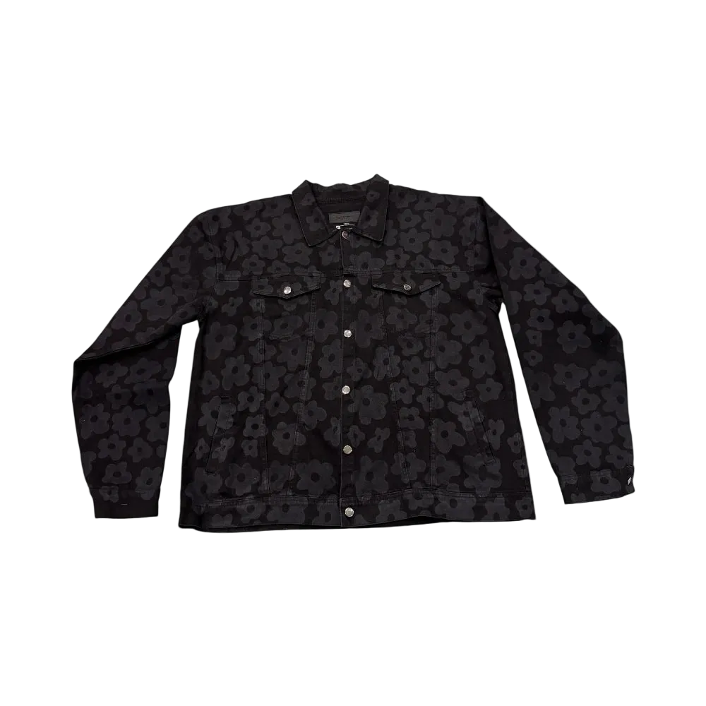 Floral Denim Jacket