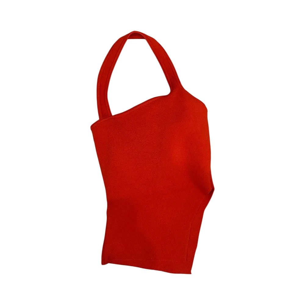 Longsleeve Halter Top